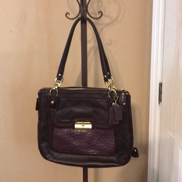 Authentic coach purse